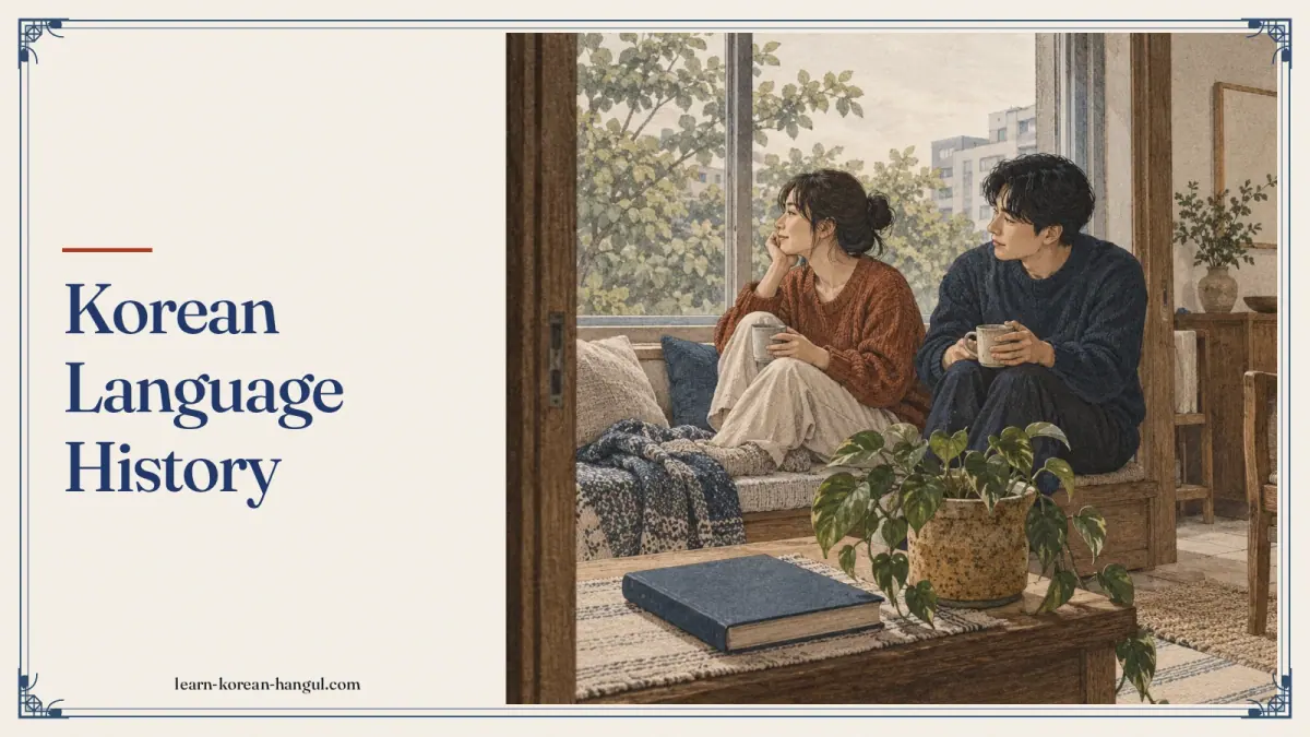 Korean Language History