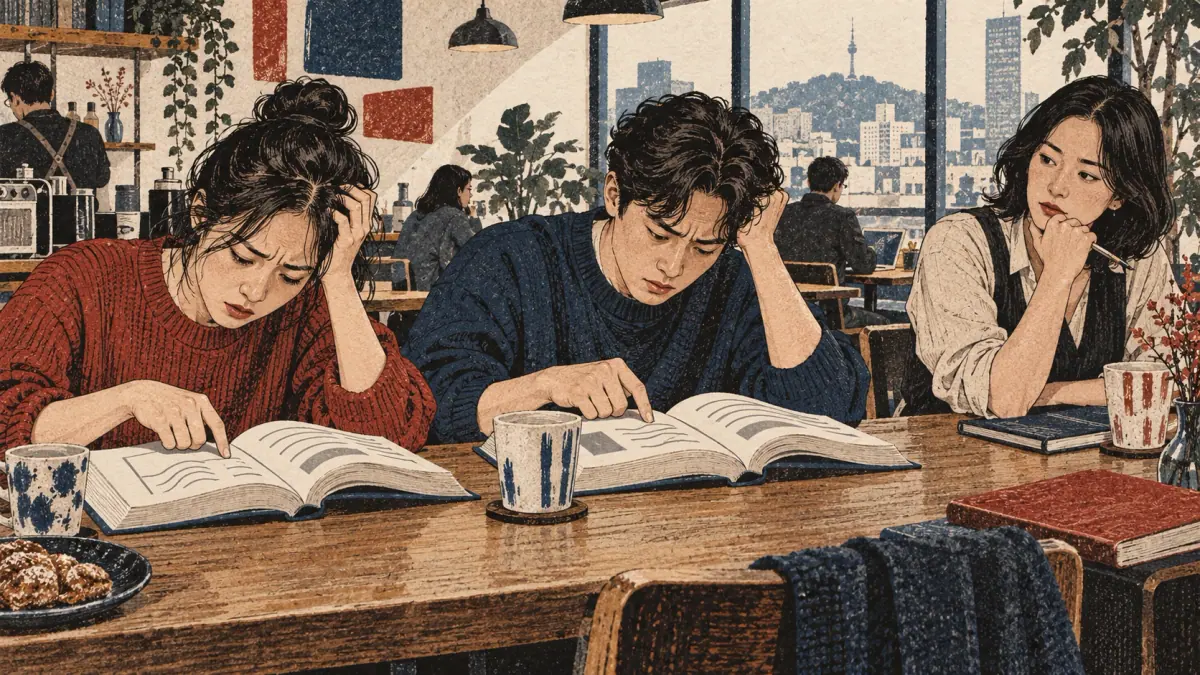 Slow, puzzled readers provide the clue that their book seems hard.