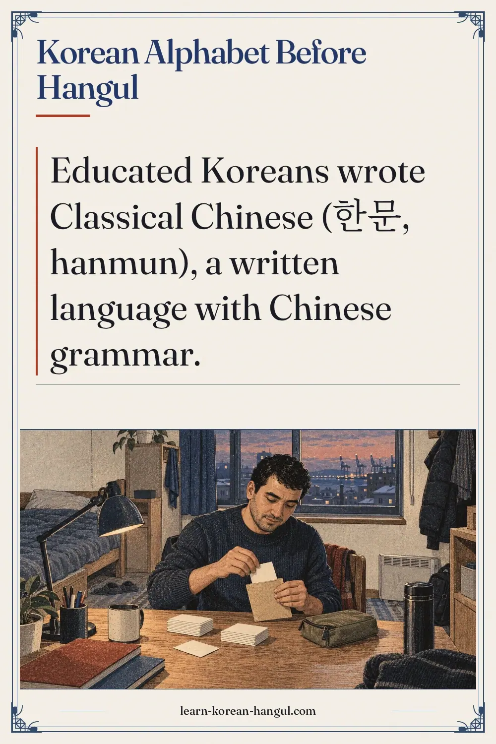 Korean Alphabet Before Hangul