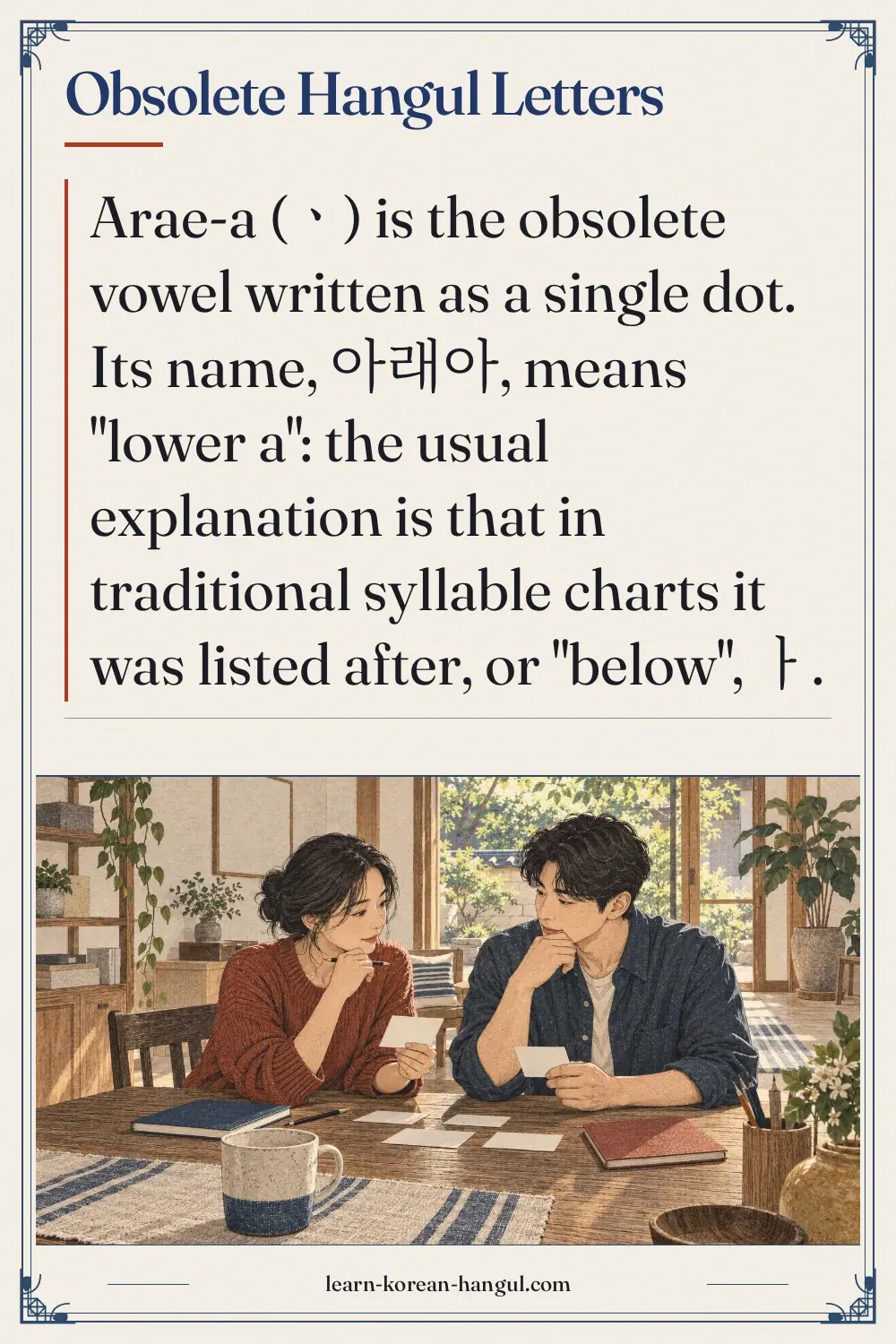 Obsolete Hangul Letters
