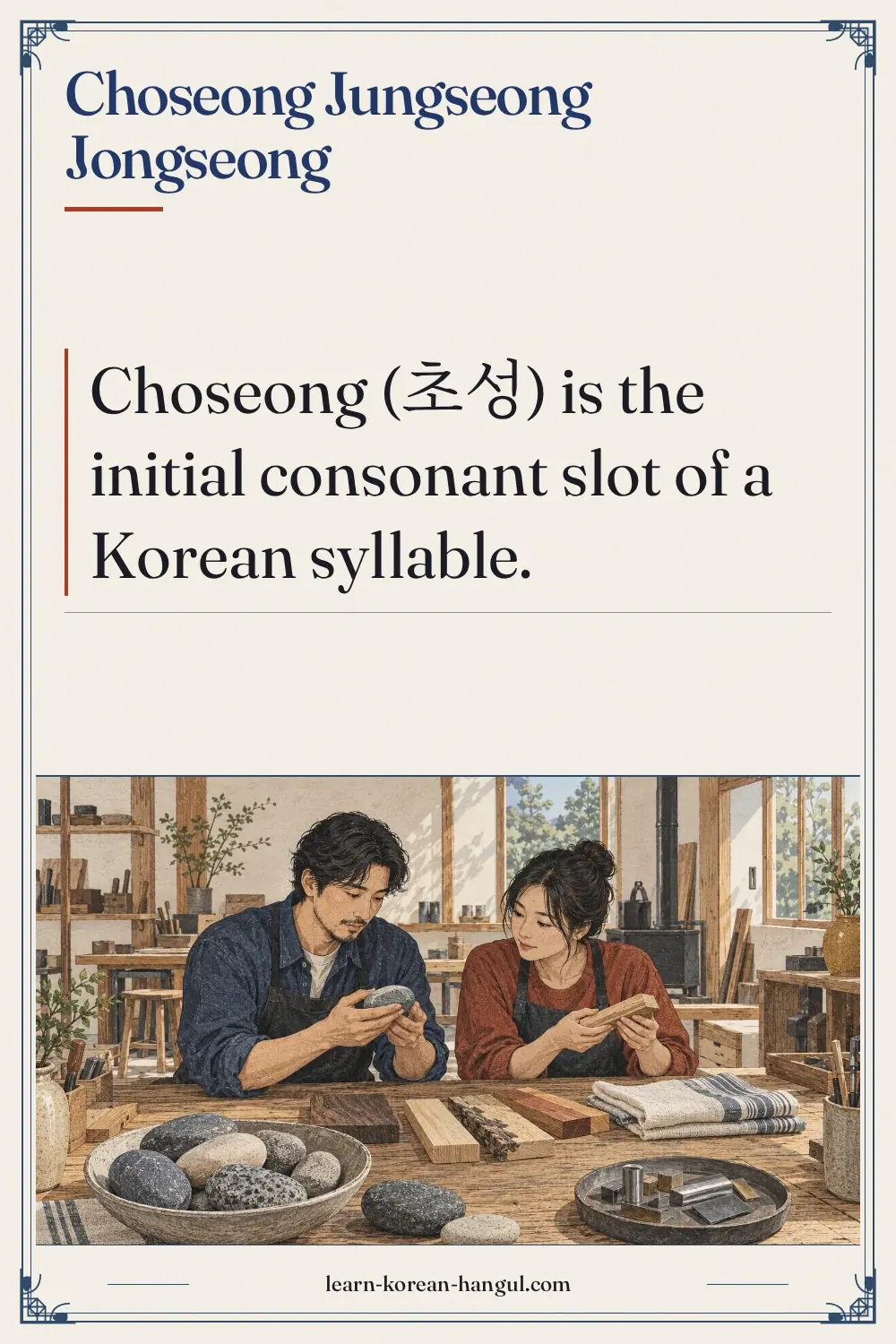 Choseong Jungseong Jongseong