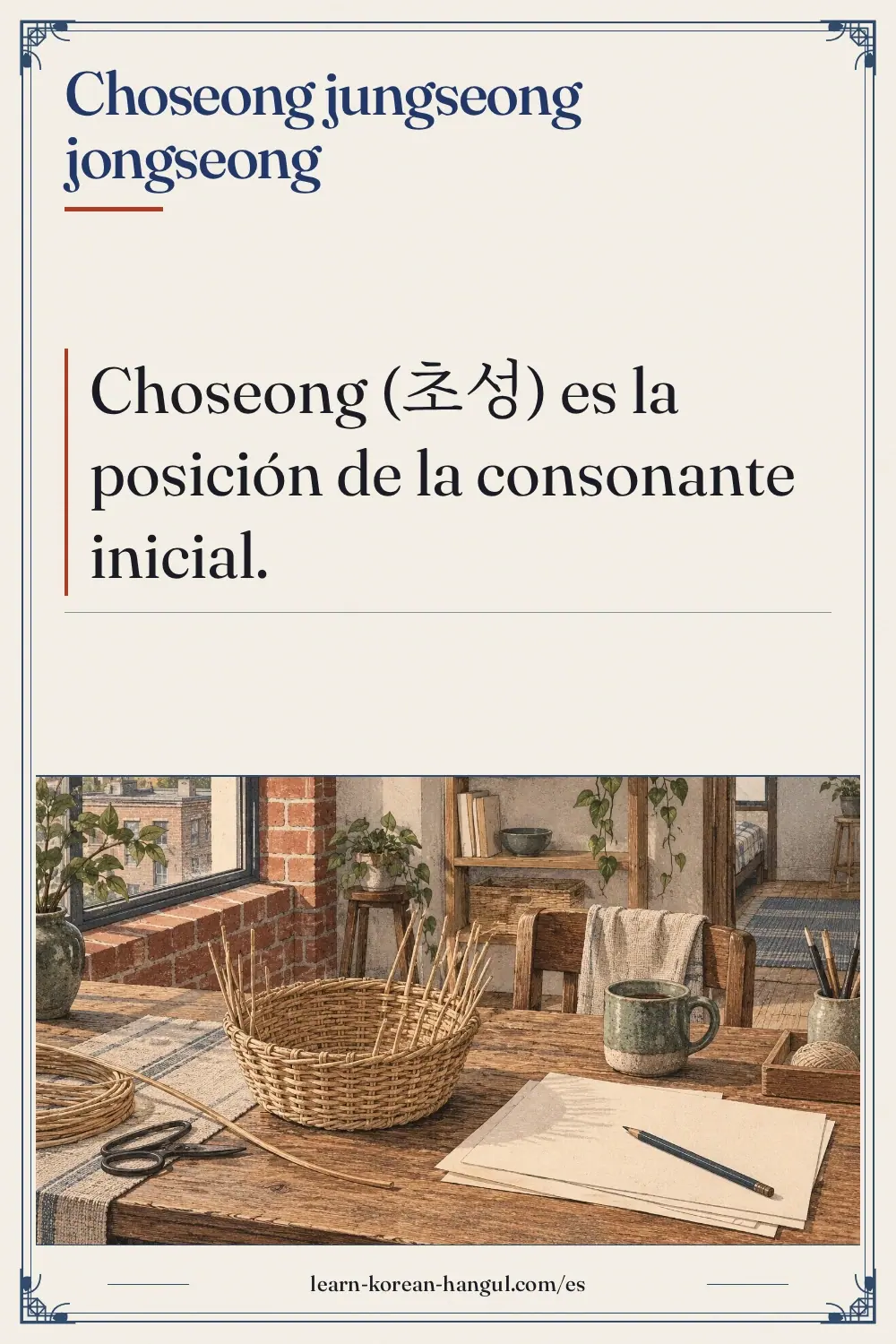 Choseong jungseong jongseong