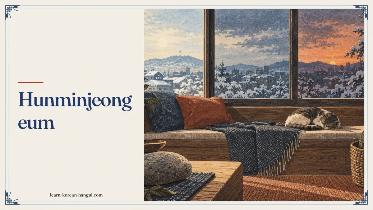 Hunminjeongeum