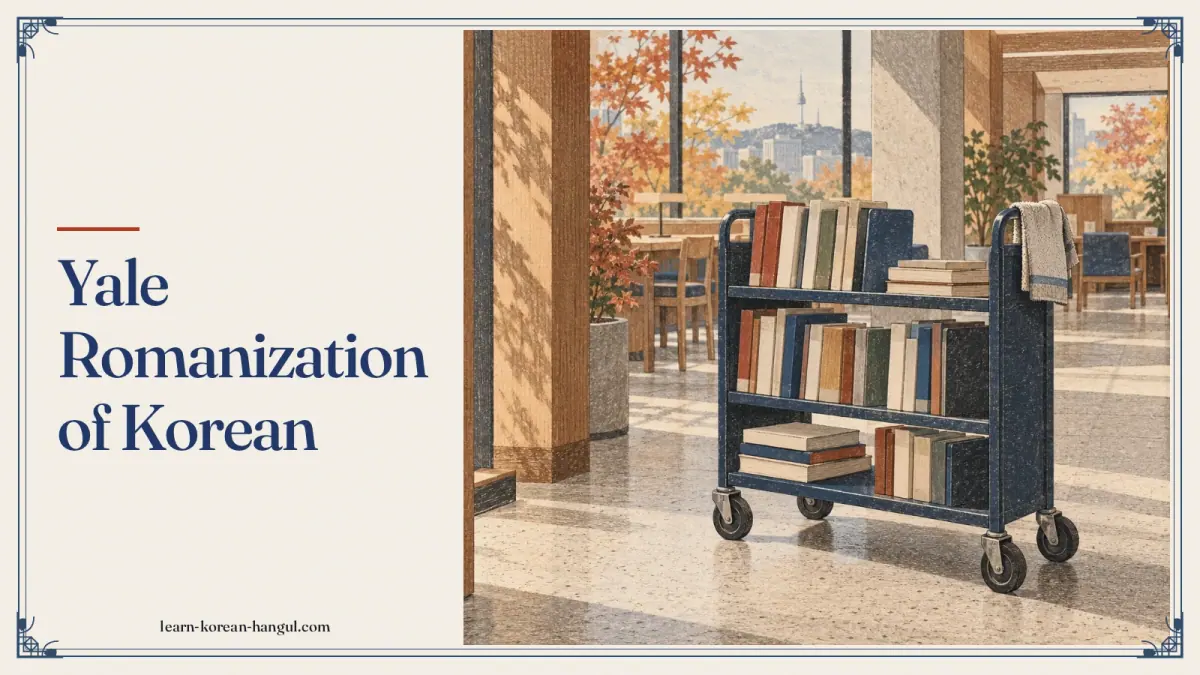 Yale Romanization of Korean