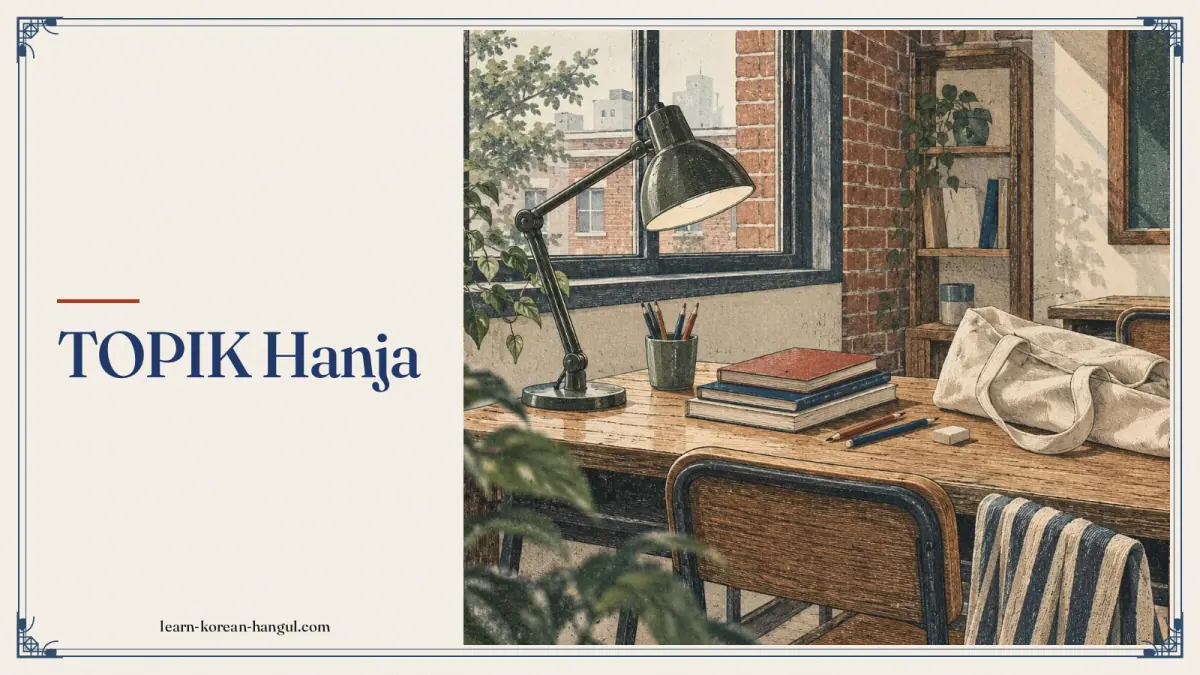 TOPIK Hanja