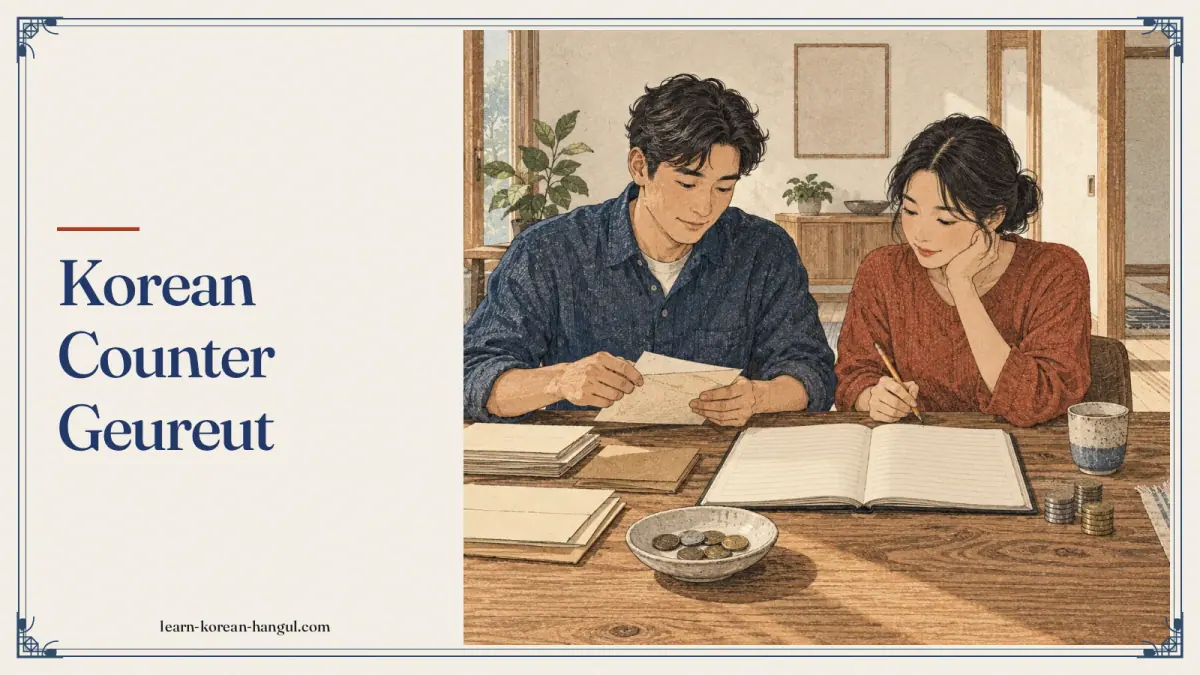 Korean Counter Geureut