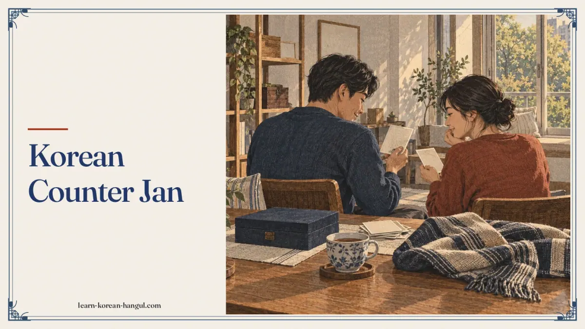 Korean Counter Jan