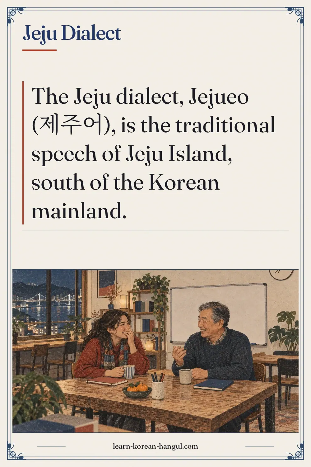 Jeju Dialect
