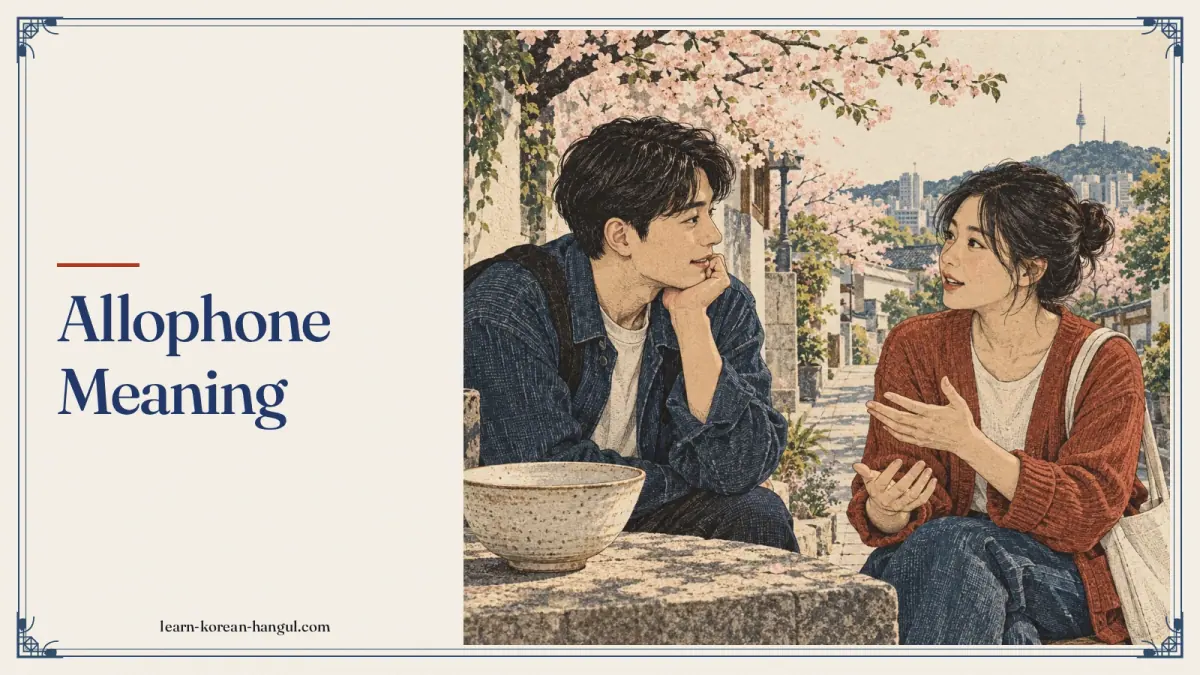 Allophone Meaning