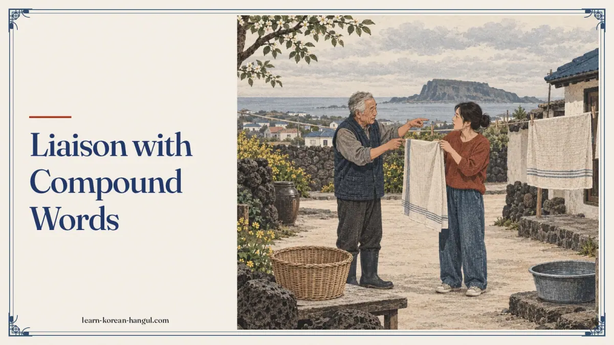 Liaison with Compound Words
