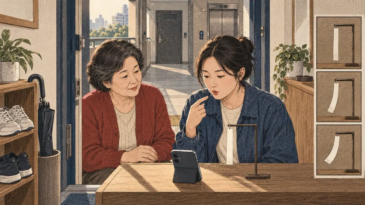Illustrated Korean pronunciation practice