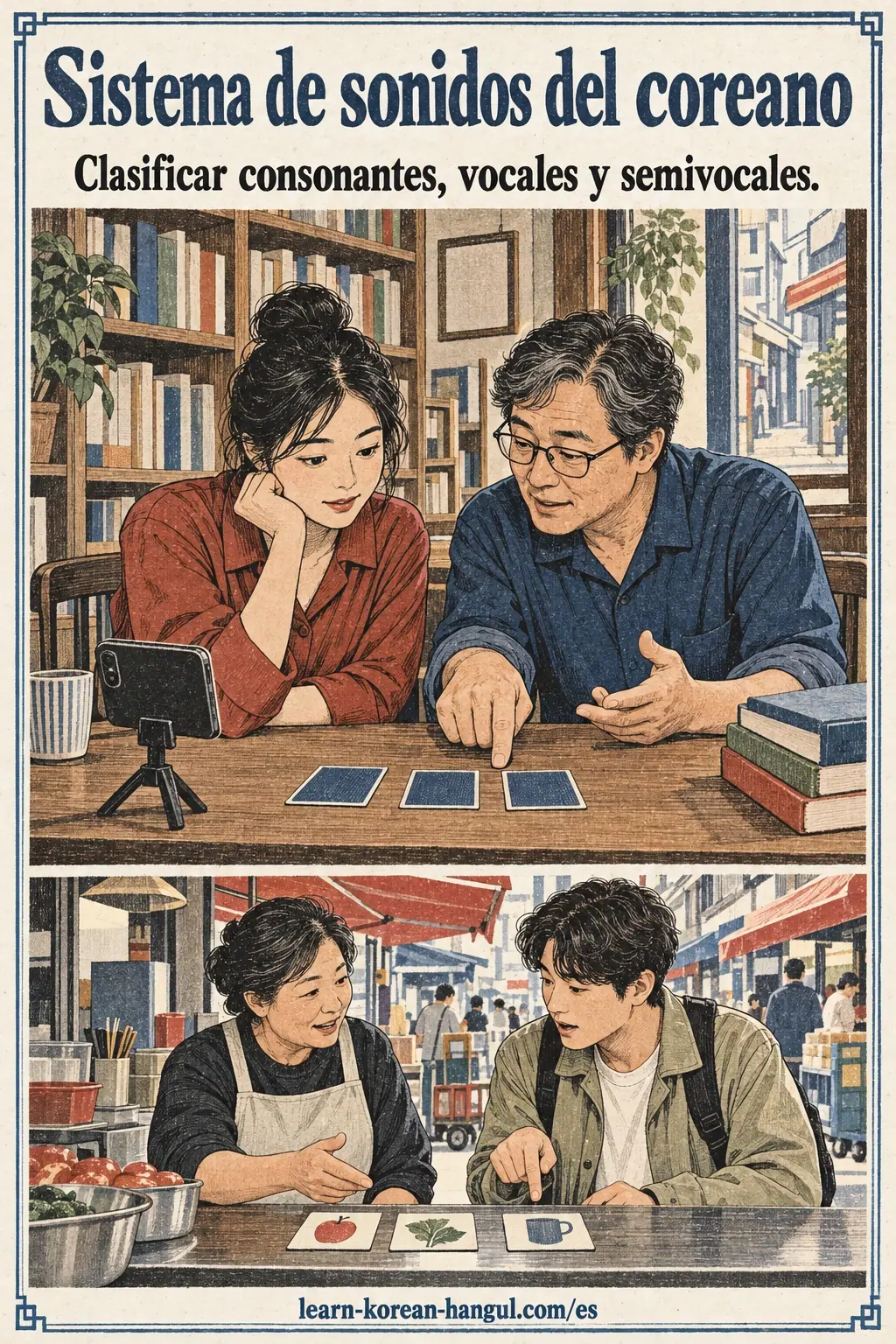 Ejemplos de coreano: 