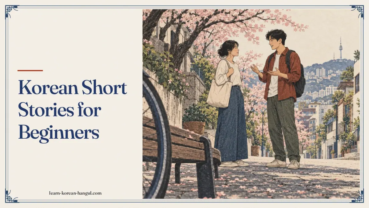 Korean Short Stories for Beginners
