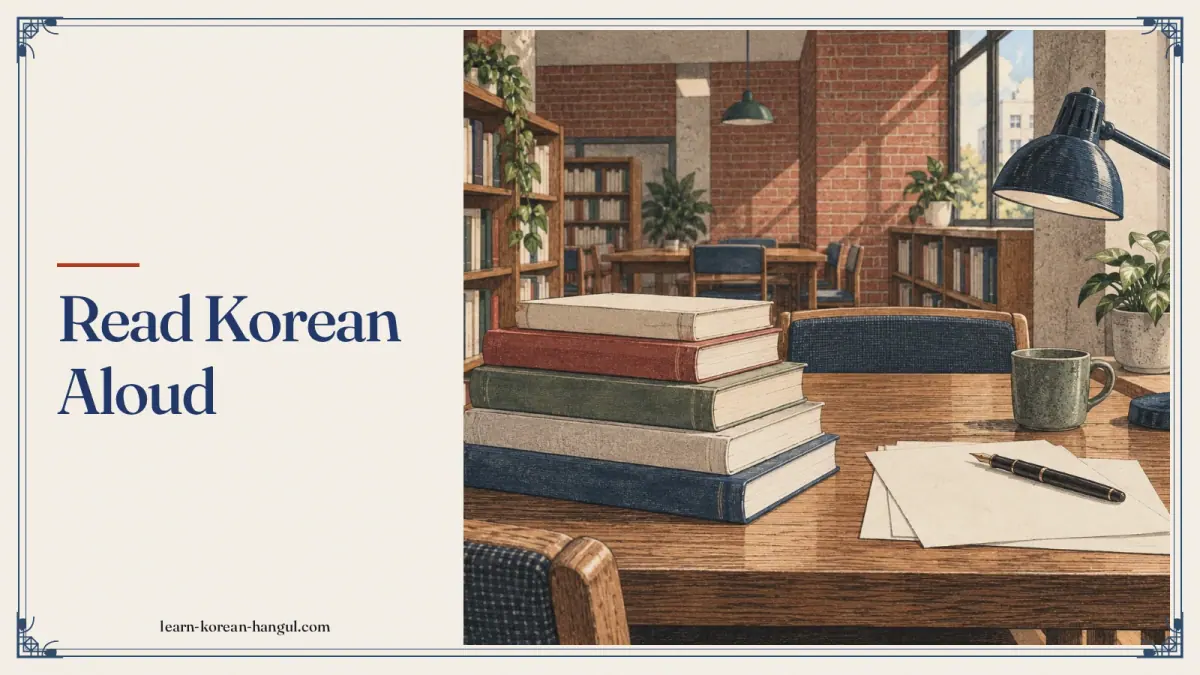 Read Korean Aloud