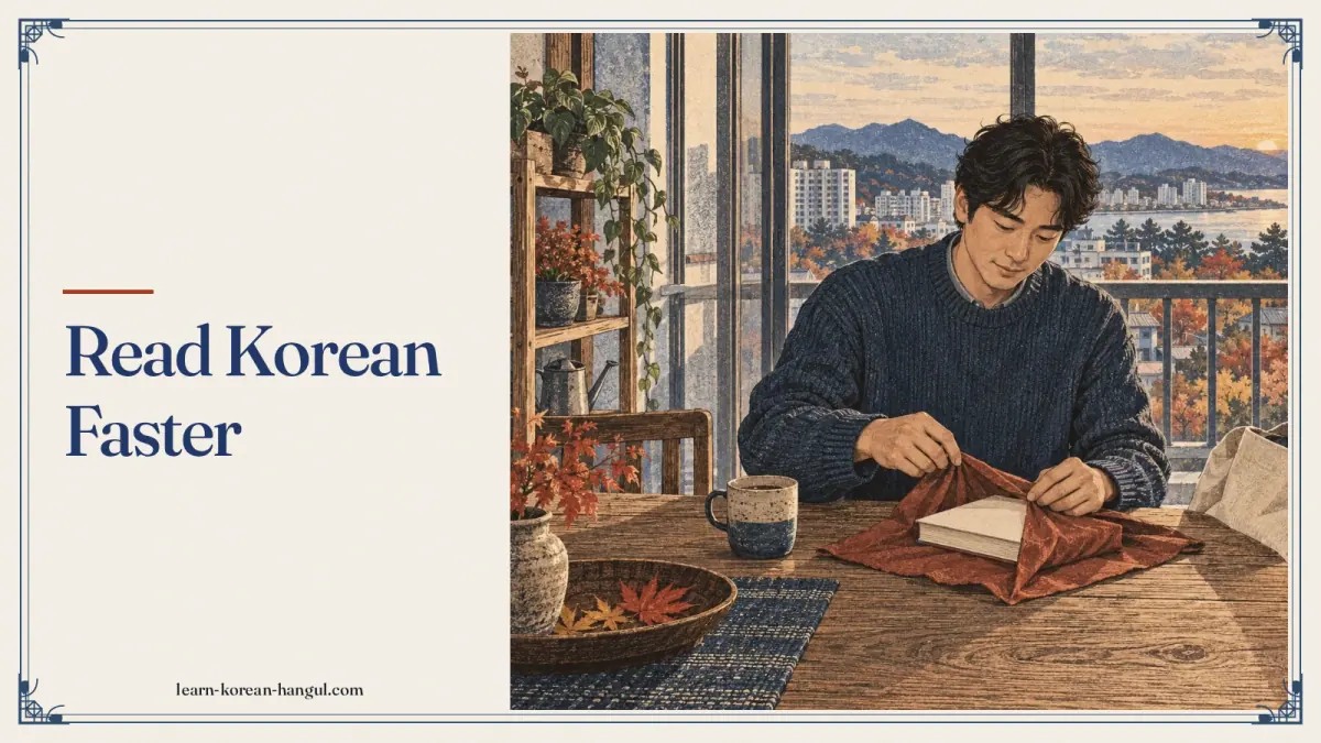Read Korean Faster