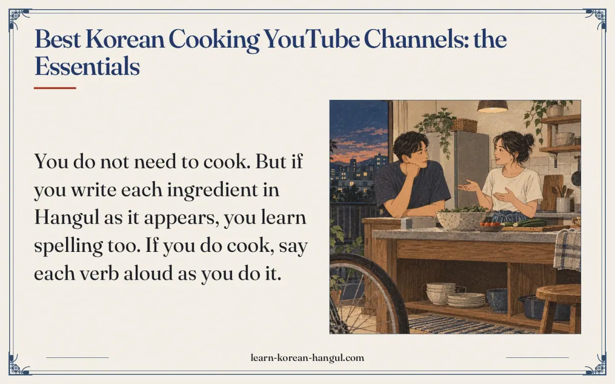 Best Korean cooking YouTube channels: the essentials
