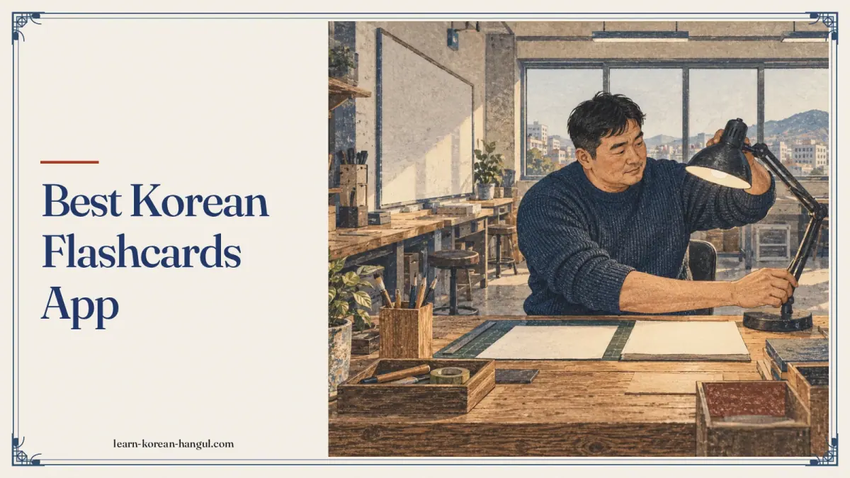 Best Korean Flashcards App