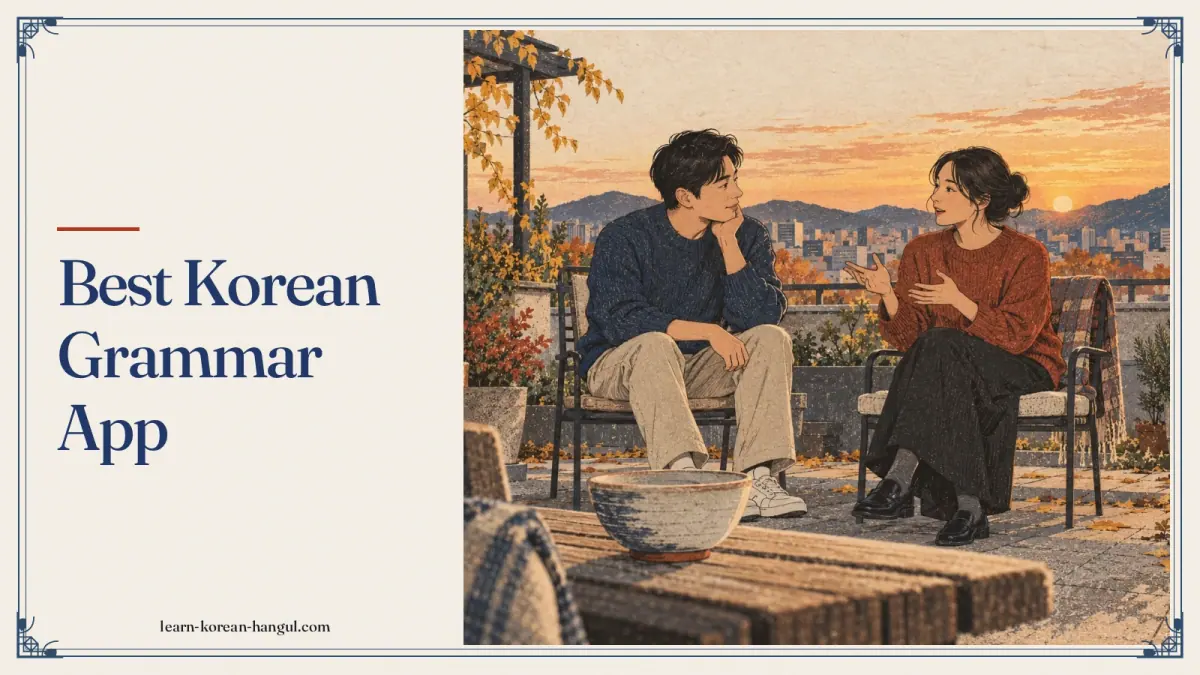 Best Korean Grammar App