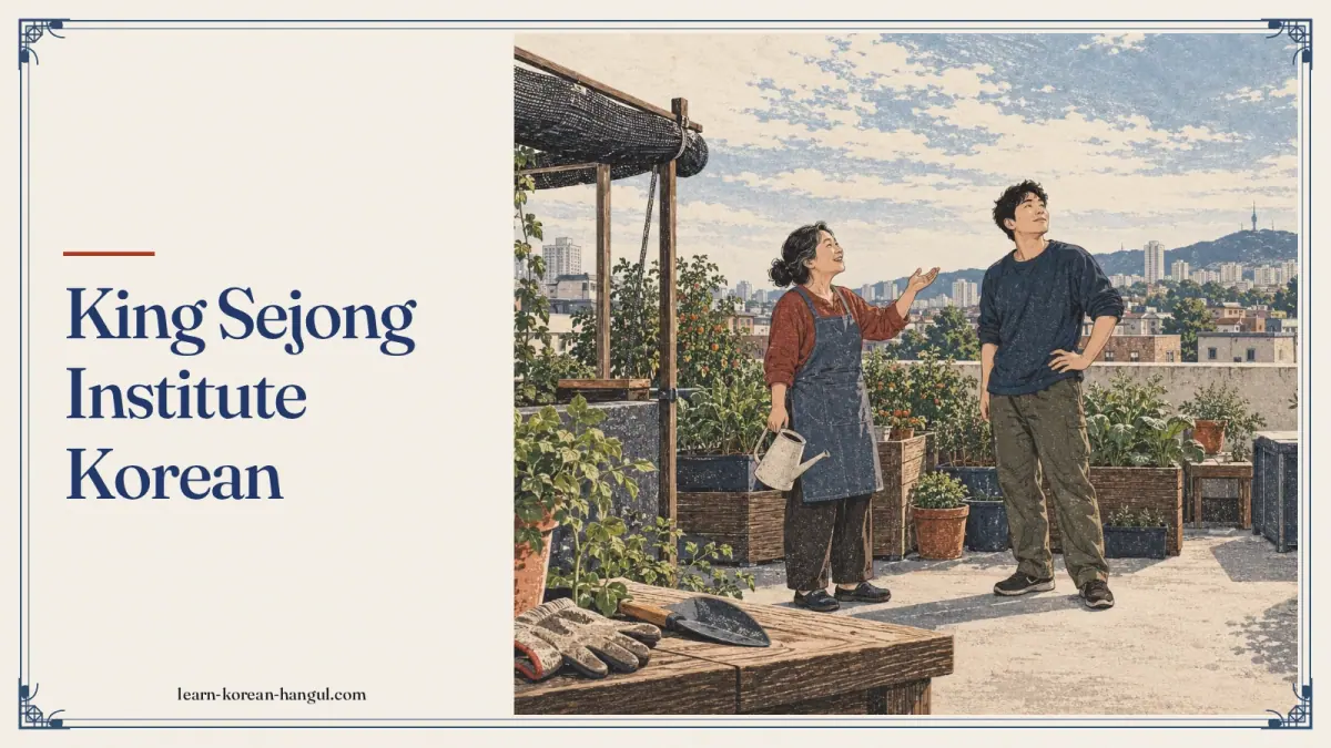 King Sejong Institute Korean