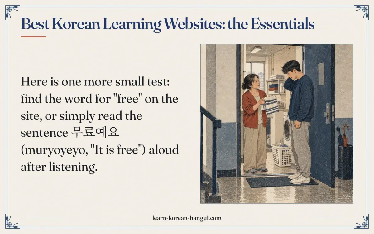 Best Korean learning websites: the essentials