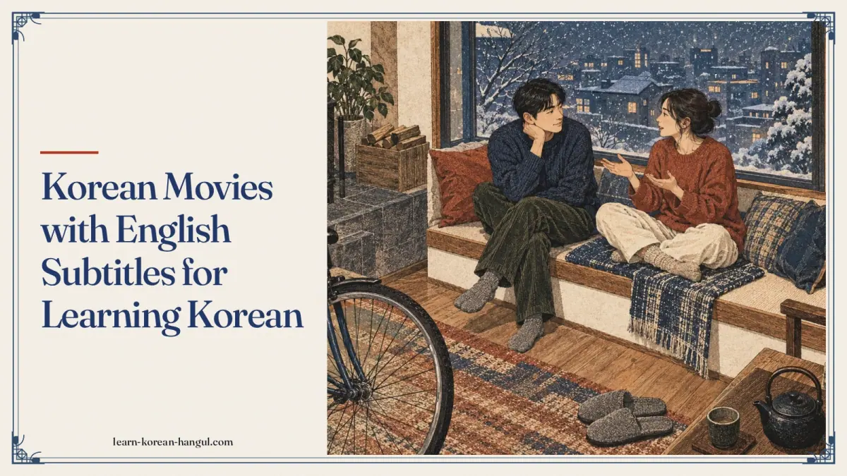 Korean Movies With English Subtitles for Learning Korean