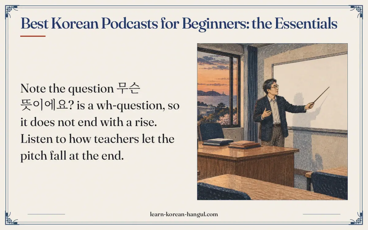 Best Korean podcasts for beginners: the essentials