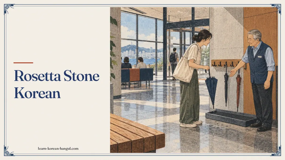 Rosetta Stone Korean