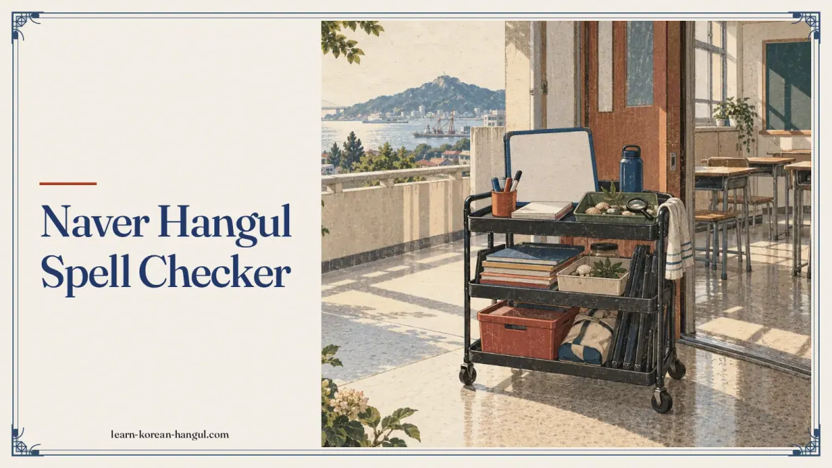 Naver Hangul Spell Checker