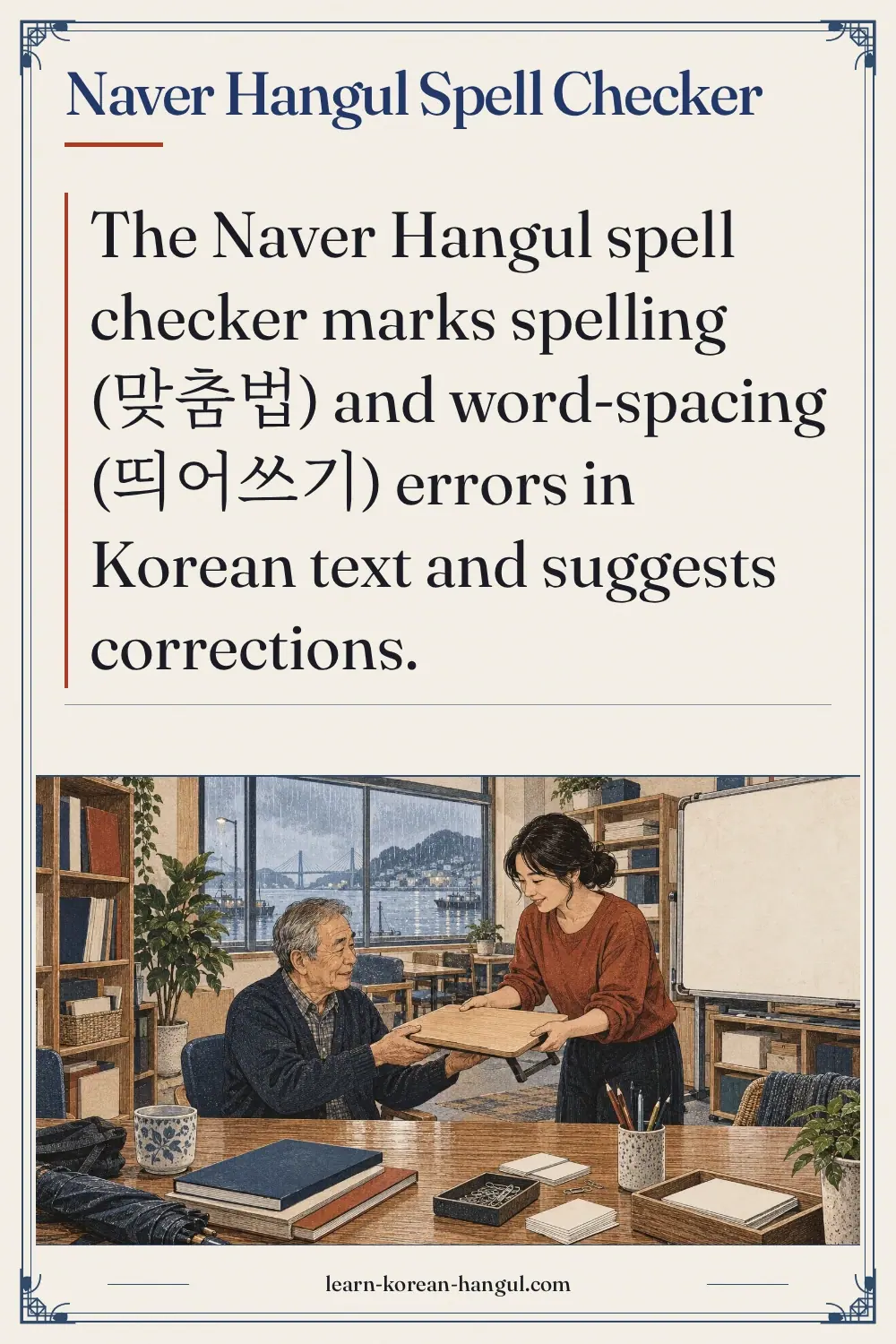 Naver Hangul Spell Checker