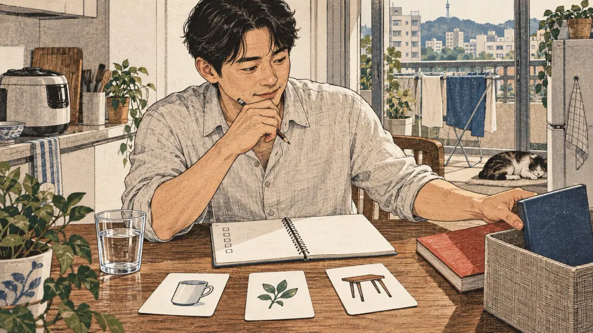Learner practises what makes korean easier than people expect.