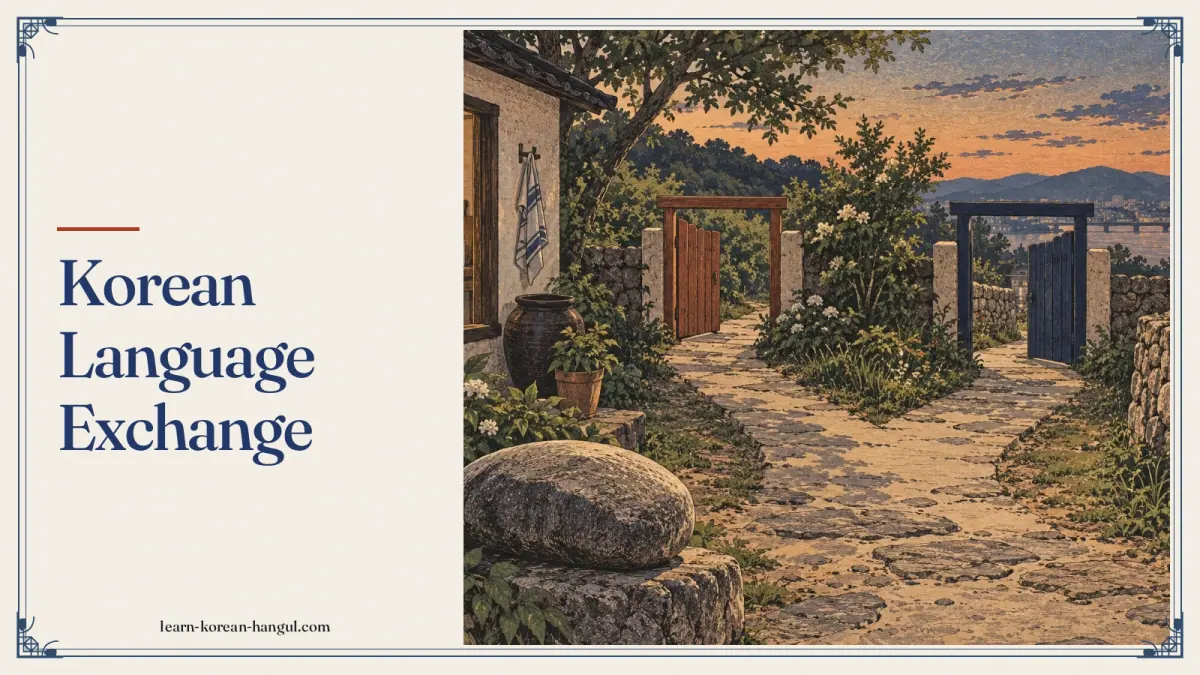 Korean Language Exchange