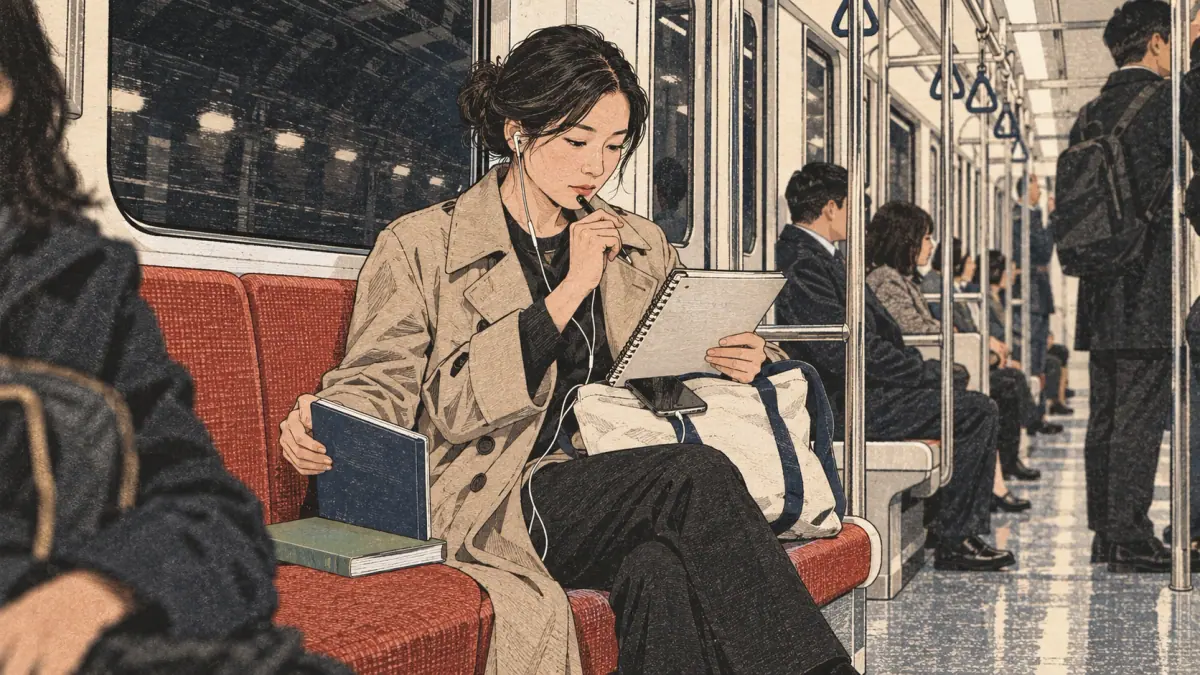 Learner practises choose a free korean course path.