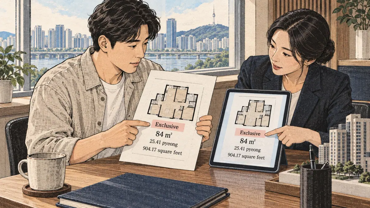 Teaching scene showing preserve area basis in a Seoul study setting.