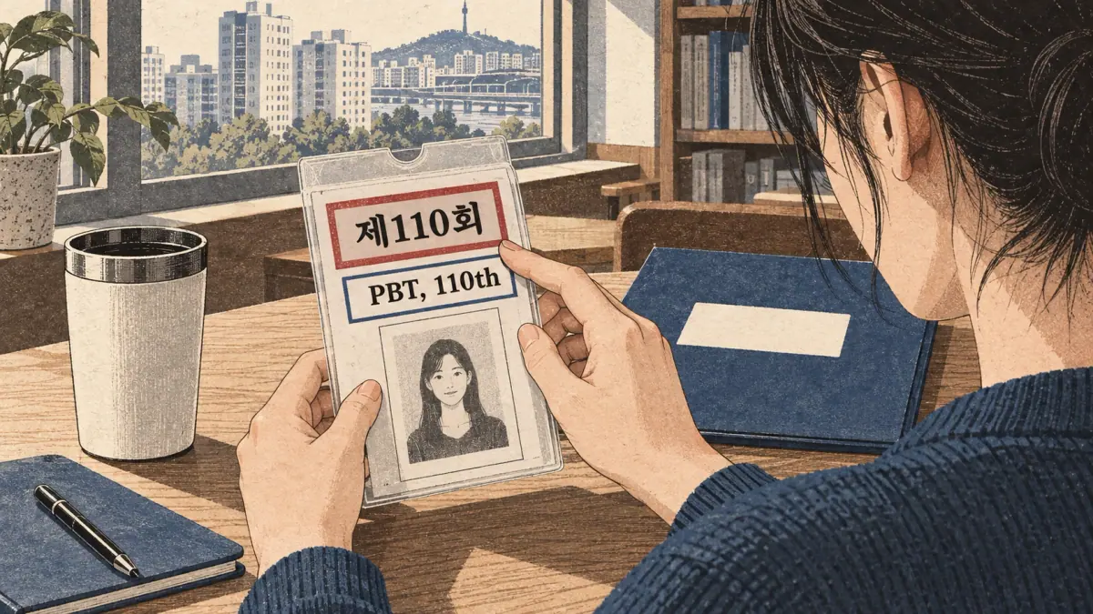 Ticket sleeve with 제110회