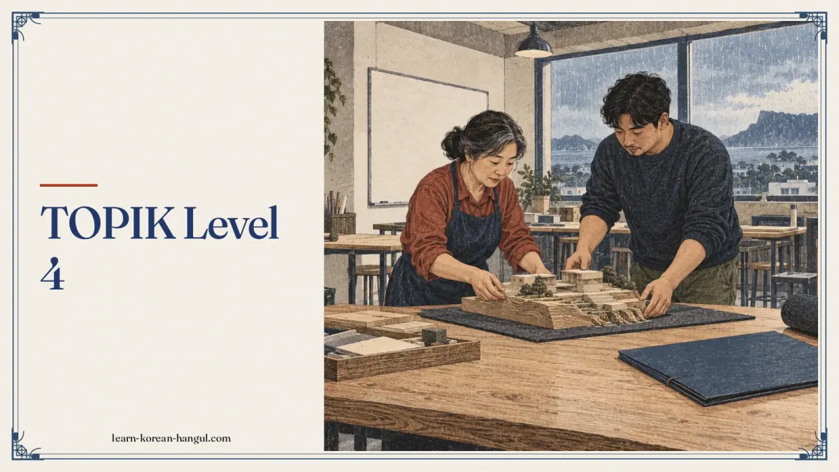 TOPIK Level 4