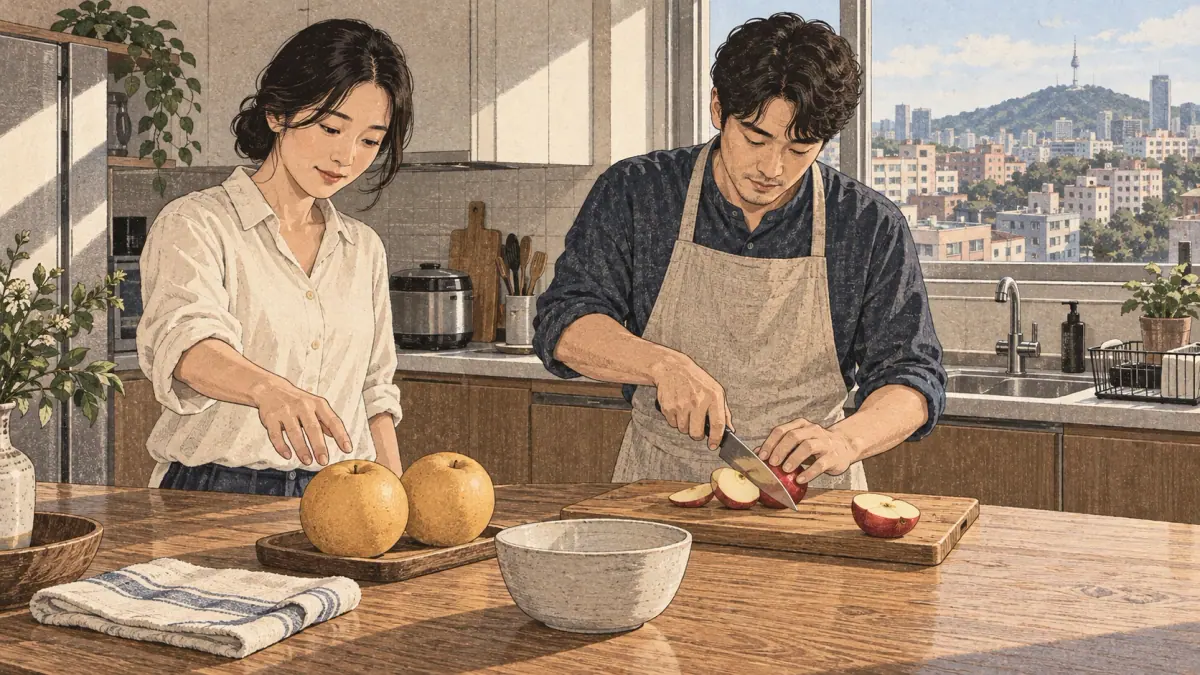 Everyday Korean 르 verbs: choose-and-cut.