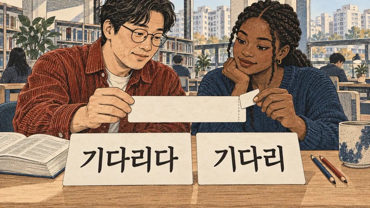Korean verb stems illustrated: How do you find the stem?
