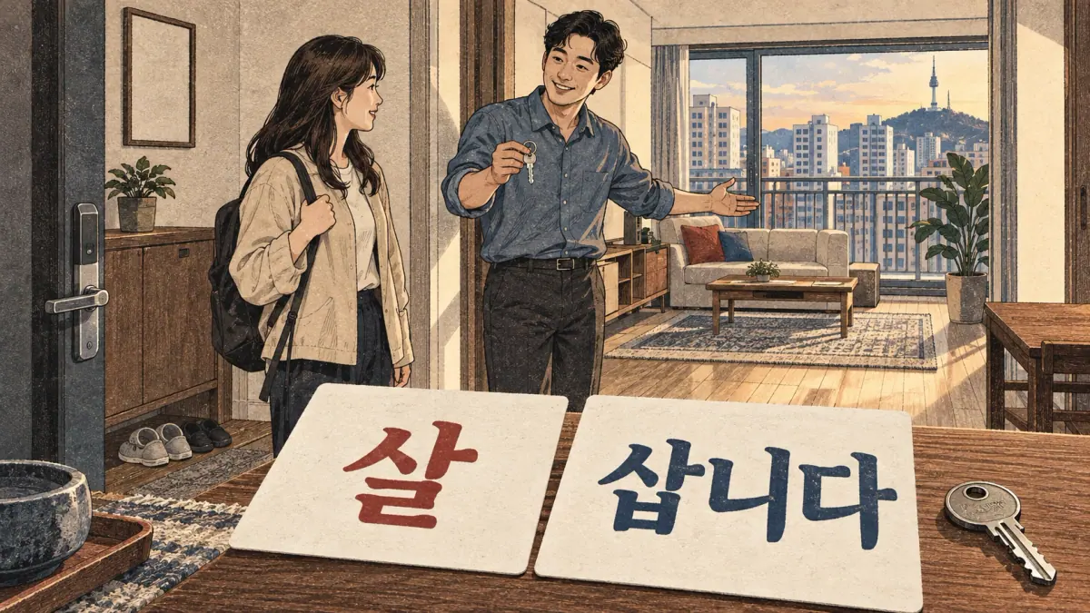 Korean verb stems illustrated: ㄹ stems and the ㄹ drop