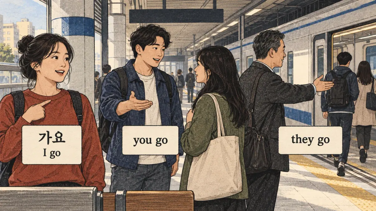 Study illustration: 가요.