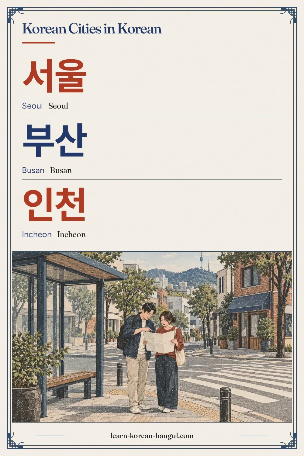 서울 · Seoul · Seoul · Korean Cities in Korean
