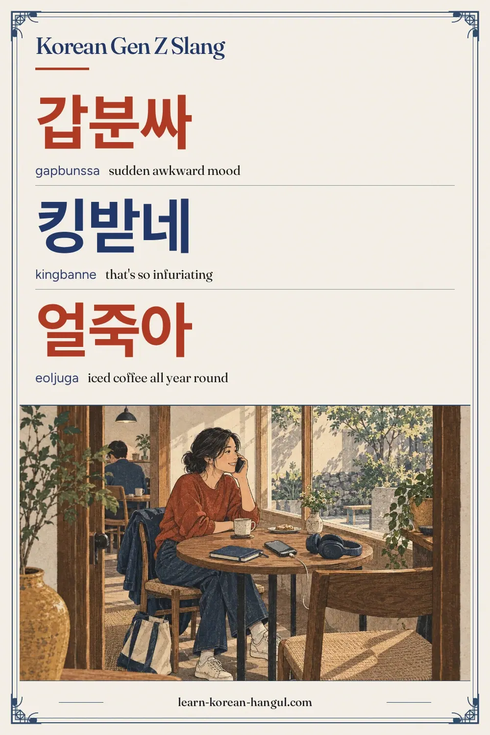 갑분싸 · gapbunssa · sudden awkward mood · Korean Gen Z Slang