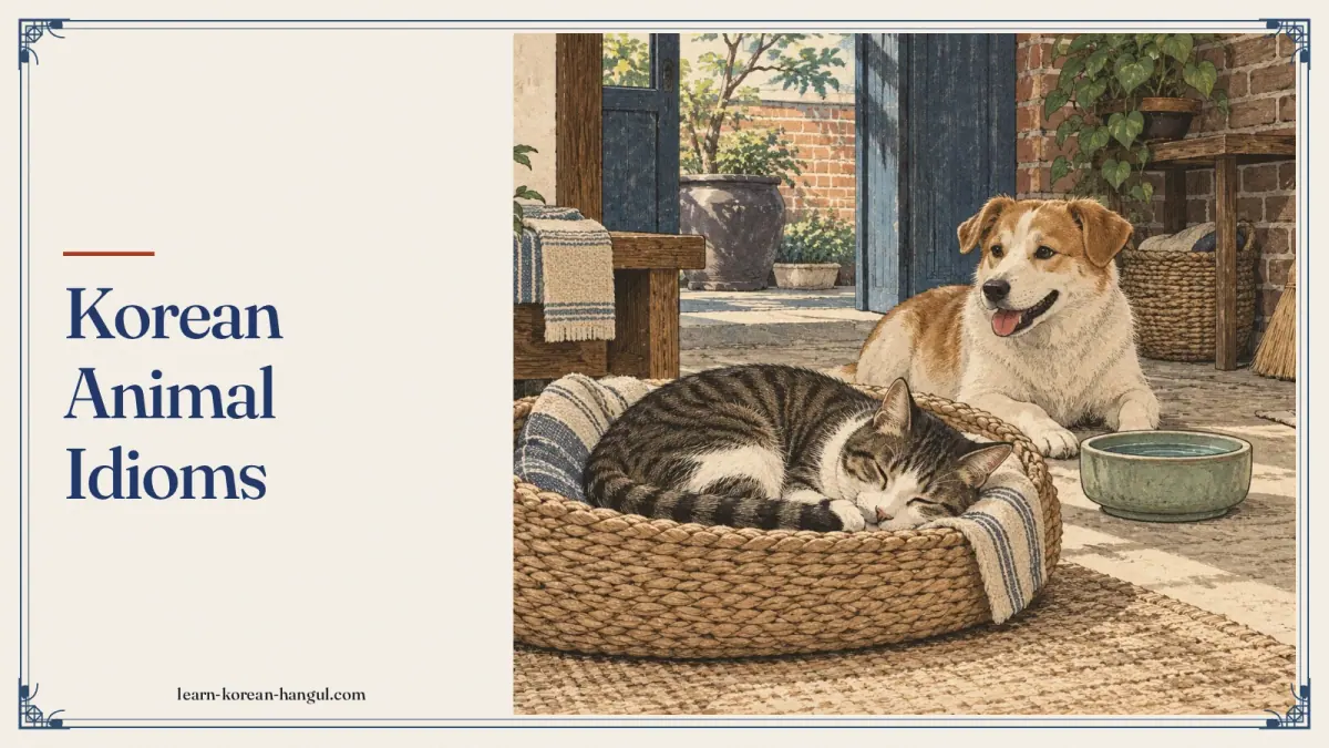 Korean Animal Idioms