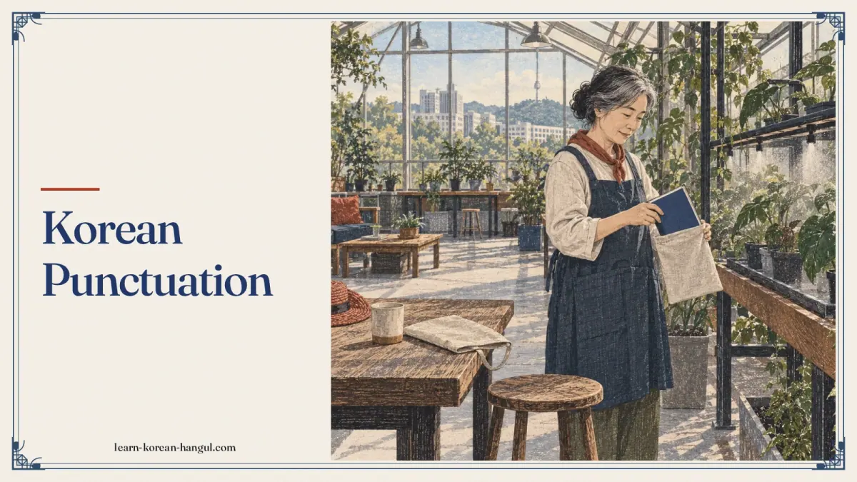 Korean Punctuation