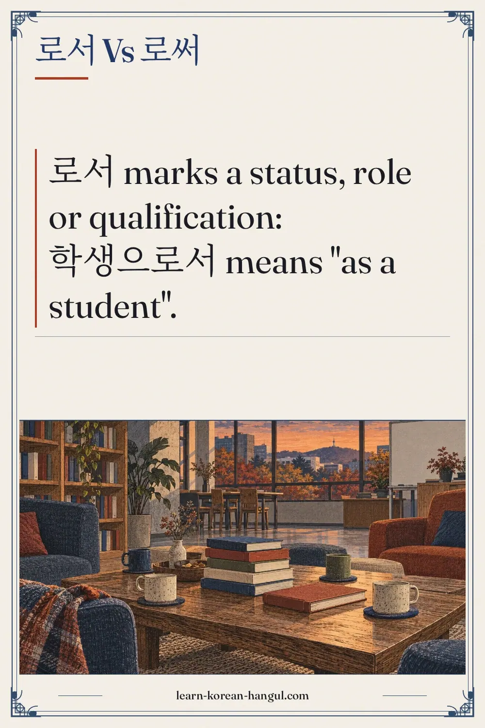 로서 vs 로써
