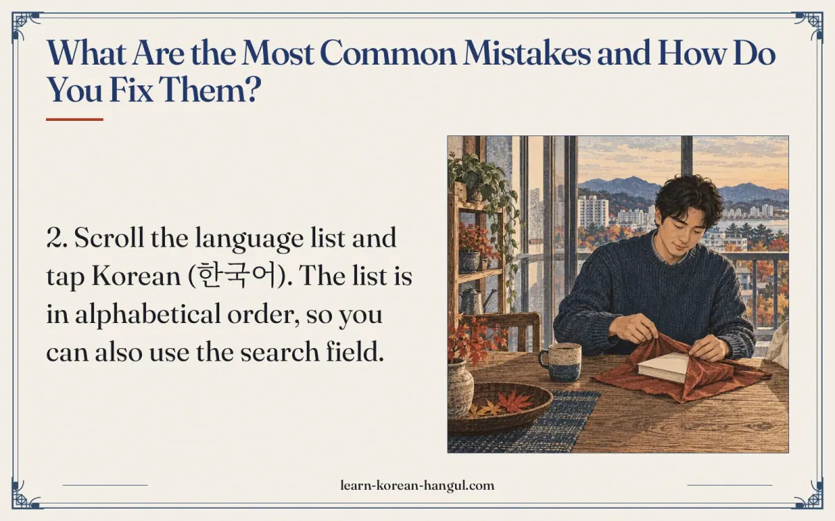 What are the most common mistakes and how do you fix them?