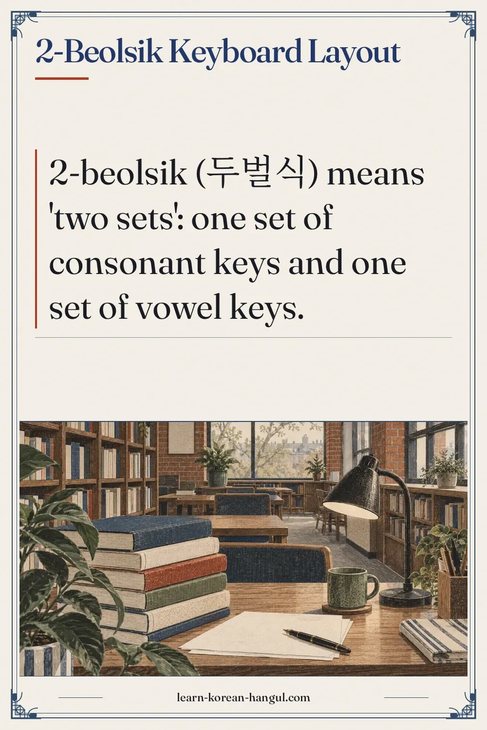 2-Beolsik Keyboard Layout